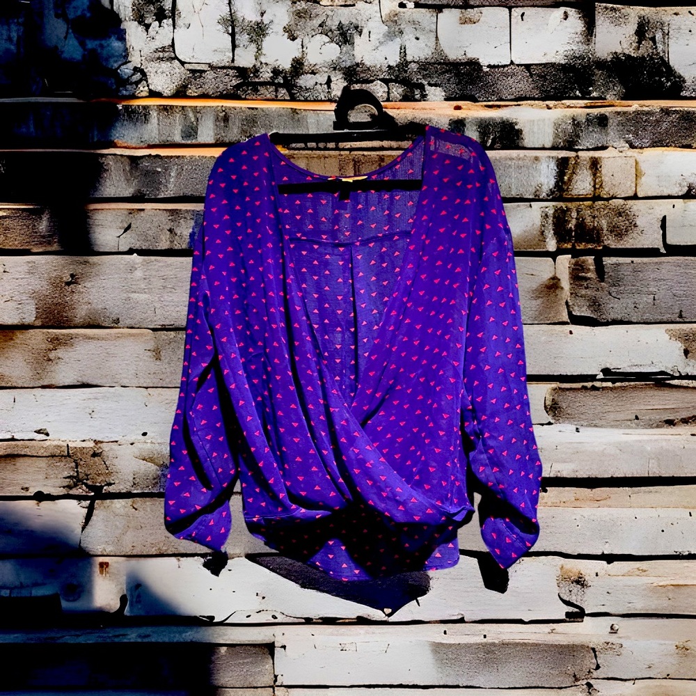 Sheer blouse